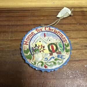 Jim Shore "Home For Christmas" Ornament 4011063 Heartwood Creek